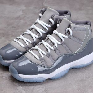 Air Jordan 11 Retro "Cool Grey" AJ11 Joe 11 New Cool Grey "Big Devil" Delicate t